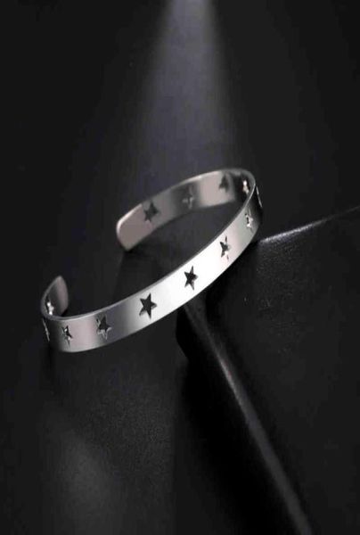 fashion hollow star adjustable bangles for women girls stainless steel cuff bracelet party wedding jewelry friend gifts l2206223224884, Golden;silver
fashion hollow star adjustable bangles for women girls stainless steel cuff bracelet party wedding jewelry friend gifts l2206223224884, Golden;silver