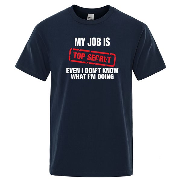 men's t-shirts funny my job is secret t shirt men summer cotton short sleeve man t-shirt humour hip hop t-shirt casual mens tee shirt, White;black
men's t-shirts funny my job is secret t shirt men summer cotton short sleeve man t-shirt humour hip hop t-shirt casual mens tee shirt, White;black