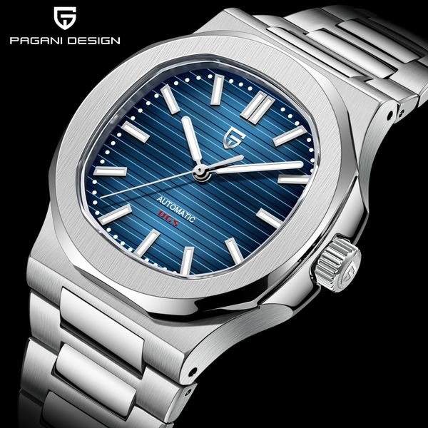 new brand men's automatic watch mechanical watch sapphire stainless steel calendar luminous senior watch, Slivery;golden
new brand men's automatic watch mechanical watch sapphire stainless steel calendar luminous senior watch, Slivery;golden