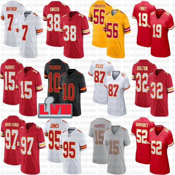 15 patrick mahomes custom football jerseys travis kelce chris jones kansases city chiefes isiah pacheco nick bolton harrison butker creed hu, Black;red
15 patrick mahomes custom football jerseys travis kelce chris jones kansases city chiefes isiah pacheco nick bolton harrison butker creed hu, Black;red