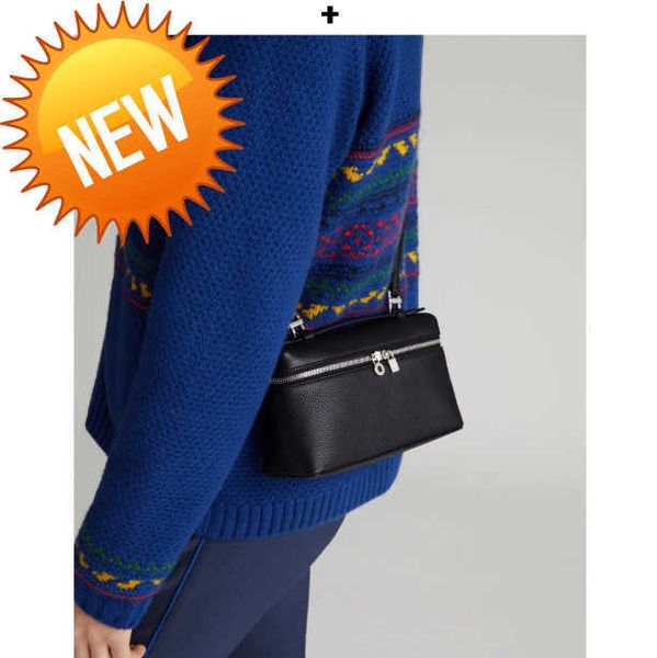loro * lp bag l19 lunch box bag piana layer cowhide handbag simple and fashionable one shoulder crossbody makeup bag
loro * lp bag l19 lunch box bag piana layer cowhide handbag simple and fashionable one shoulder crossbody makeup bag