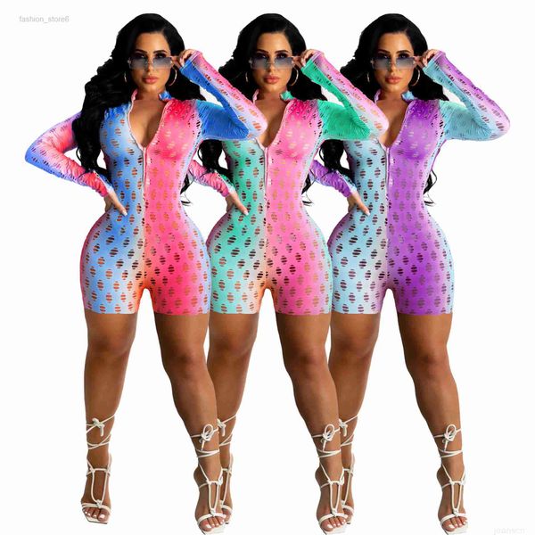 women's clothing jumpsuit 2023 summer hole zipper color printing fashionable clubwear bodycon jumpsuits rompers bodysuit, Black;white
women's clothing jumpsuit 2023 summer hole zipper color printing fashionable clubwear bodycon jumpsuits rompers bodysuit, Black;white