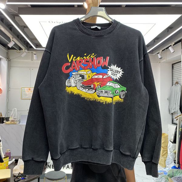 men's and women's round neck sweatshirt hoodie men's street fashion vintage sweatshirt fleece pullover real shot, Black
men's and women's round neck sweatshirt hoodie men's street fashion vintage sweatshirt fleece pullover real shot, Black