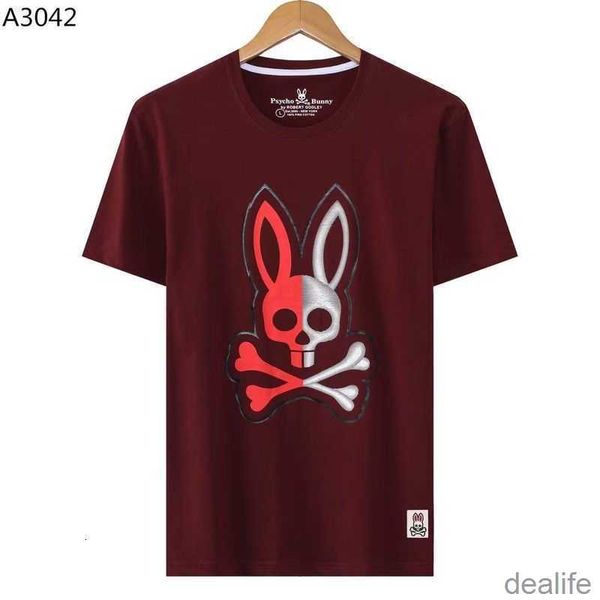 2023 spring/summer new psycho bunny skull rabbit rib neck short sleeve printed pattern fashion brand t-shirt pure cotton embroidery high gra, White;black
2023 spring/summer new psycho bunny skull rabbit rib neck short sleeve printed pattern fashion brand t-shirt pure cotton embroidery high gra, White;black