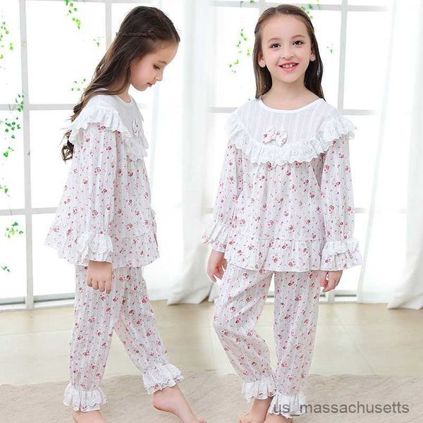 pajamas 2023 autumn sleepwear kids pajama sets girls nightclothes baby pyjamas long sleeve flare children home clothes, Blue;red
pajamas 2023 autumn sleepwear kids pajama sets girls nightclothes baby pyjamas long sleeve flare children home clothes, Blue;red