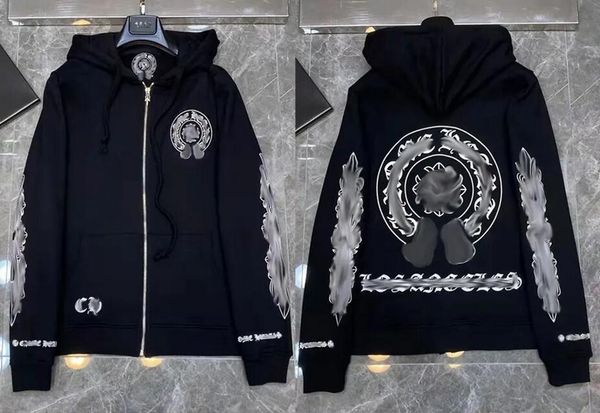 classic designer fashion hoodies chromes luxury mens zipper ch sweatshirts horseshoe heart sanskrit cross print pullover hooded sweater wome, Black
classic designer fashion hoodies chromes luxury mens zipper ch sweatshirts horseshoe heart sanskrit cross print pullover hooded sweater wome, Black