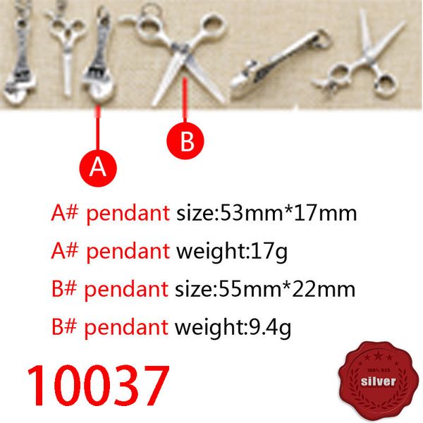 10037 fashionable s925 sterling silver retro cross flower pendant net red couple creative wrench scissors letter personalized classic punk h
10037 fashionable s925 sterling silver retro cross flower pendant net red couple creative wrench scissors letter personalized classic punk h