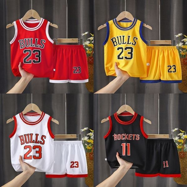 sets/suits summer clothing kids boys sports suit basketball tracksuit children's clothes t-shirt vest sets boy's short sleeved sho
sets/suits summer clothing kids boys sports suit basketball tracksuit children's clothes t-shirt vest sets boy's short sleeved sho