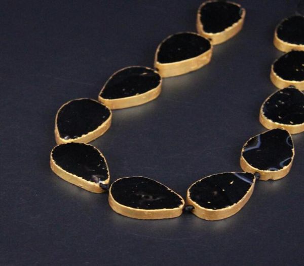 11pcs natural black agates flat teardrop loose beadsgold edged onxy gems stone slab pendants necklace for diy jewelry crafts4941282
11pcs natural black agates flat teardrop loose beadsgold edged onxy gems stone slab pendants necklace for diy jewelry crafts4941282