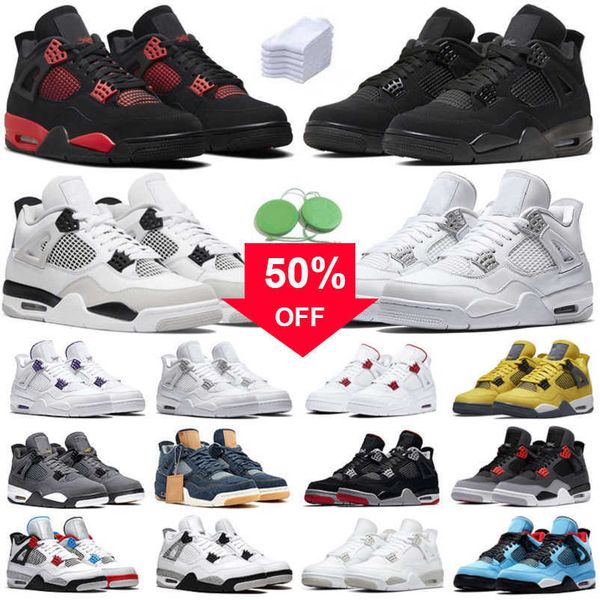 2023 4 4s men women basketball shoes sneaker military black cat sail white oreo cement red thunder unc blue lightning infrared royalty denim
2023 4 4s men women basketball shoes sneaker military black cat sail white oreo cement red thunder unc blue lightning infrared royalty denim