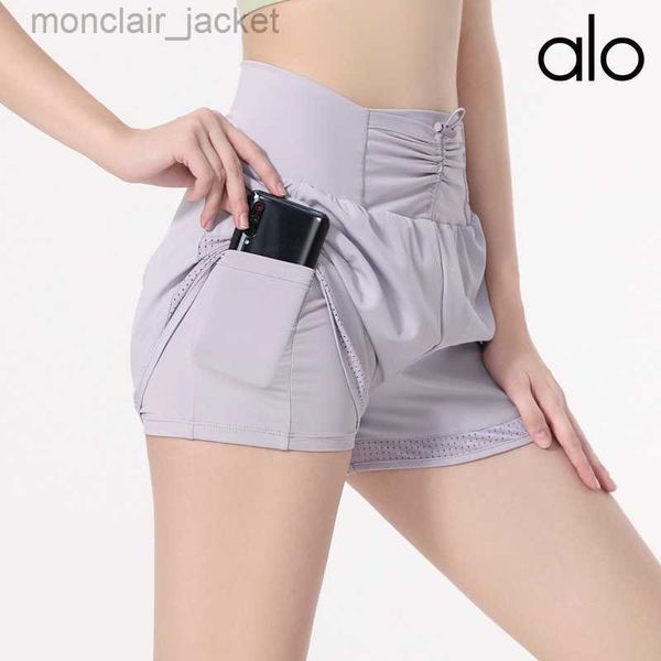 desginer alos yoga shorts anti glare sports shorts women's pleated high waisted loose and slimming running fitness pants for summer wea, White;black
desginer alos yoga shorts anti glare sports shorts women's pleated high waisted loose and slimming running fitness pants for summer wea, White;black