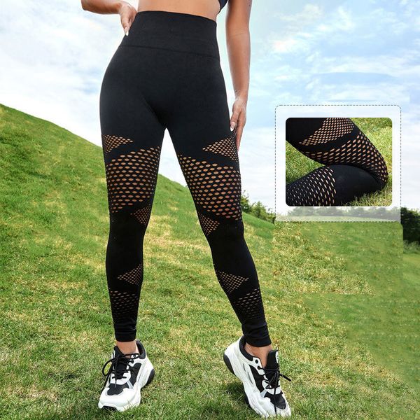 women's leggings women mesh yoga leggings sport seamless leggings fitness workout tights scrunch hollow out leggings woman mesh booty t, Black
women's leggings women mesh yoga leggings sport seamless leggings fitness workout tights scrunch hollow out leggings woman mesh booty t, Black