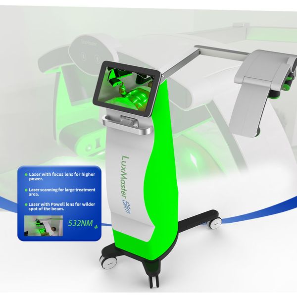 10d emerald laser 532nm green light lipo machine body sculpting lllt equipment
10d emerald laser 532nm green light lipo machine body sculpting lllt equipment