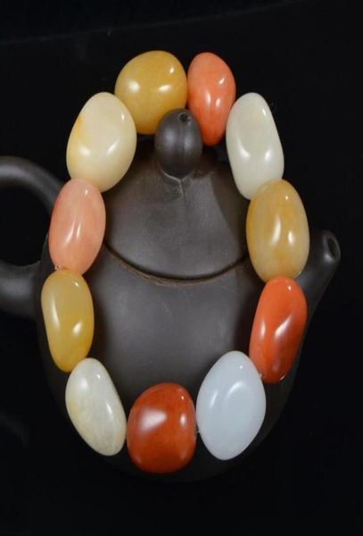 natural xinjiang golden silk jade bracelet genuine gem light seed bracelet gobi jade shaped bracelet2092256, Silver
natural xinjiang golden silk jade bracelet genuine gem light seed bracelet gobi jade shaped bracelet2092256, Silver