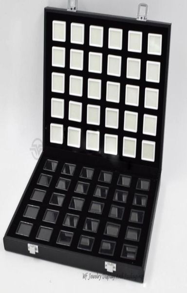 portable black pu travel gem box gemstone storage case jewelry tray stone holder organizer with 60pcs 3x3cm diamond boxes8109972
portable black pu travel gem box gemstone storage case jewelry tray stone holder organizer with 60pcs 3x3cm diamond boxes8109972
