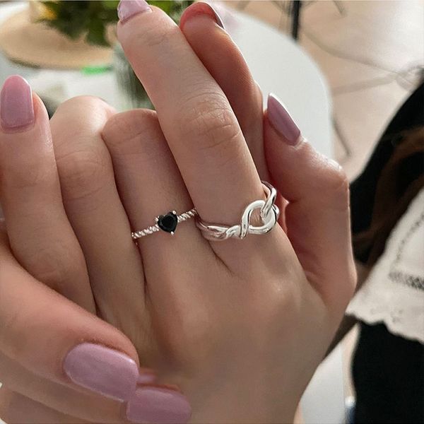 matching rngs hgh-end light luxury unique engagement rings simple design ilver ring loving series of belt ins cold wind small splicing inter, Silver
matching rngs hgh-end light luxury unique engagement rings simple design ilver ring loving series of belt ins cold wind small splicing inter, Silver