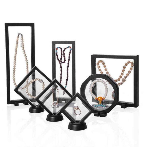 10pcs whole jewelry display stand box floating picture frame holder jewelry earring rings bracelet watch stone display case h23307309, Black;white
10pcs whole jewelry display stand box floating picture frame holder jewelry earring rings bracelet watch stone display case h23307309, Black;white