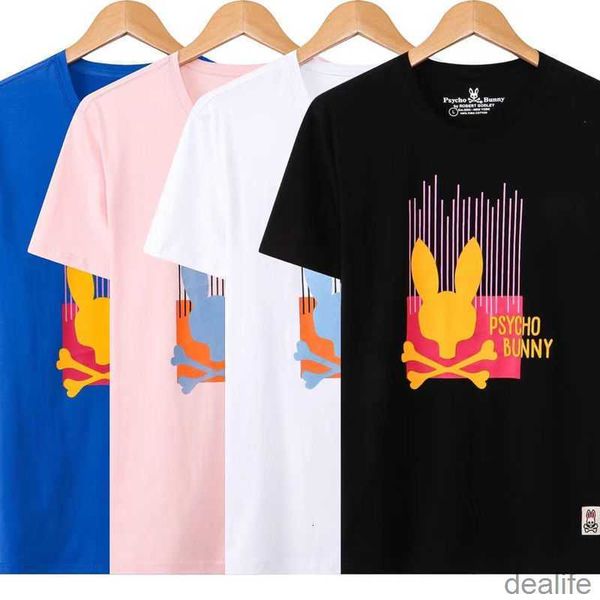 2023 new psycho bunny versatile summer men's and women's embroidery printed skull rabbit short sleeve t-shirt pure cotton tide bra, White;black
2023 new psycho bunny versatile summer men's and women's embroidery printed skull rabbit short sleeve t-shirt pure cotton tide bra, White;black
