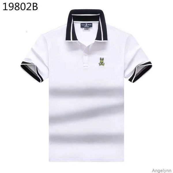 psycho bunny 2023 summer new men's skull rabbit polo shirt short sleeve cartoon embroidery collar solid color fashion brand simple hq2c, White;black
psycho bunny 2023 summer new men's skull rabbit polo shirt short sleeve cartoon embroidery collar solid color fashion brand simple hq2c, White;black