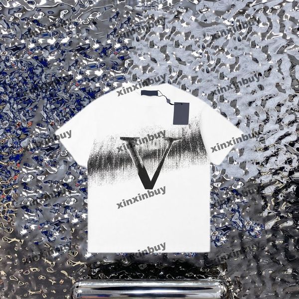 xinxinbuy men designer tee t shirt 23ss blur gradient letter paris print short sleeve cotton women white black xs-xl, Black;brown
xinxinbuy men designer tee t shirt 23ss blur gradient letter paris print short sleeve cotton women white black xs-xl, Black;brown