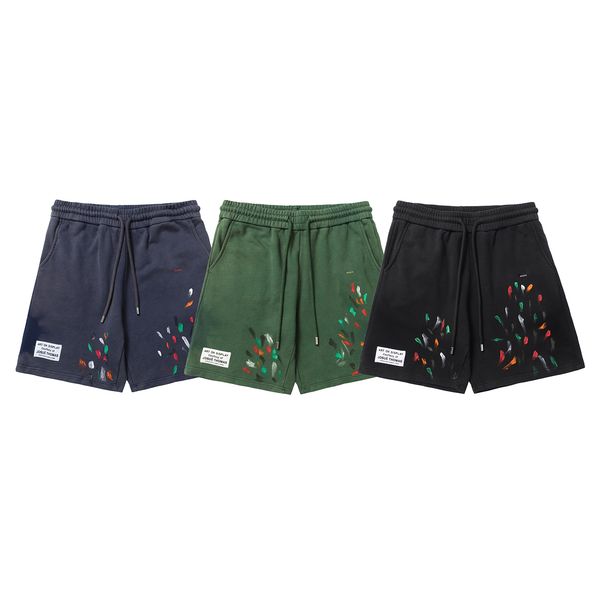 men's shorts designer splashing ink graffiti letter print teenager high street casual shorts for men women, White;black
men's shorts designer splashing ink graffiti letter print teenager high street casual shorts for men women, White;black