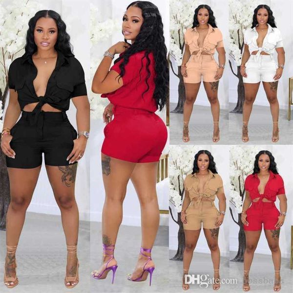 wholesale women clothing tracksuits casual outfits solid shirt buckle collar short sleeve shorts two piece set, Gray
wholesale women clothing tracksuits casual outfits solid shirt buckle collar short sleeve shorts two piece set, Gray
