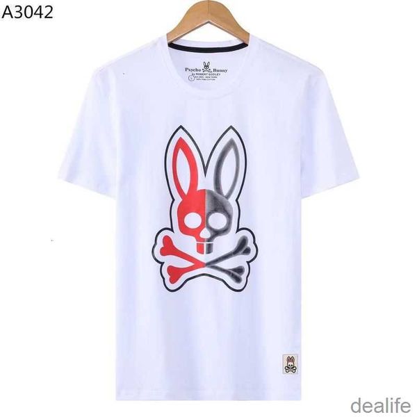 2023 spring/summer new psycho bunny skull rabbit rib neck short sleeve printed pattern fashion brand t-shirt pure cotton embroidery high gra, White;black
2023 spring/summer new psycho bunny skull rabbit rib neck short sleeve printed pattern fashion brand t-shirt pure cotton embroidery high gra, White;black