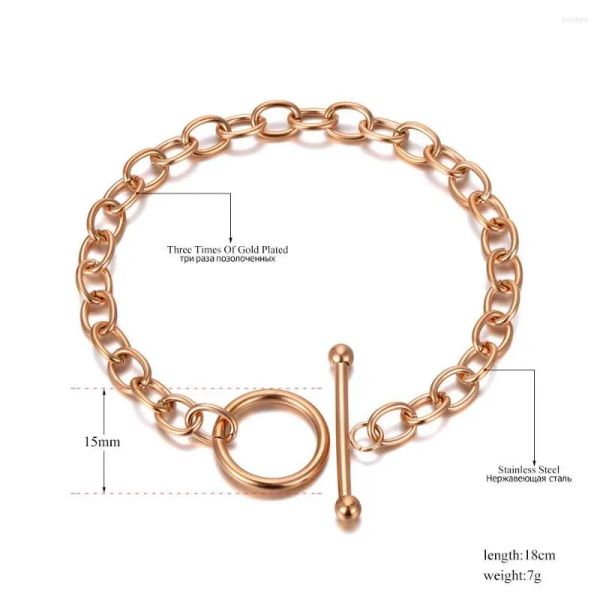 link bracelets hiphop rock titanium stainless steel thick charm for women girls bohemia chain ot clasp bracelet b20233, Black
link bracelets hiphop rock titanium stainless steel thick charm for women girls bohemia chain ot clasp bracelet b20233, Black
