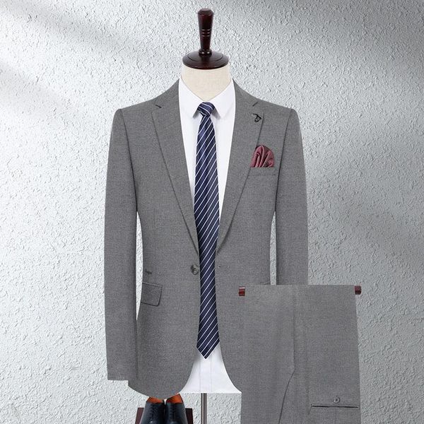 blazers (blazer + trousers) men's british style simple business casual fashion elegant gentleman slim suit twopiece suit, White;black
blazers (blazer + trousers) men's british style simple business casual fashion elegant gentleman slim suit twopiece suit, White;black