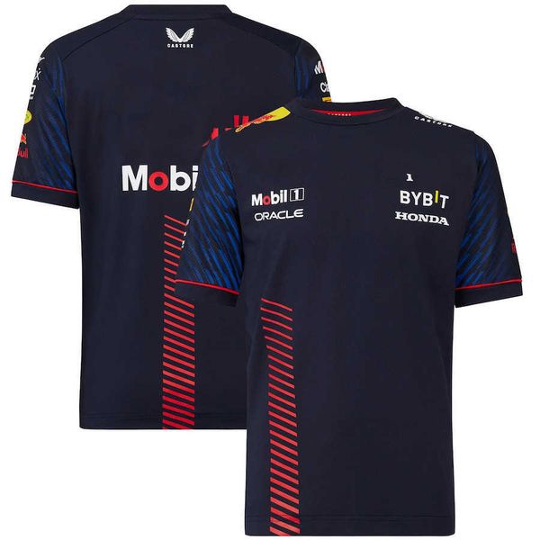 2023 fashion f1 men's t shirt formula one team new red racing suit in bull versappen round neck sports leisure oversized top, White;black
2023 fashion f1 men's t shirt formula one team new red racing suit in bull versappen round neck sports leisure oversized top, White;black