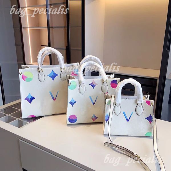 tote bag handbag designer bag glamour gradient colour leather rainbow letter embossing flower monograms on the go handbag purse crossbody sh
tote bag handbag designer bag glamour gradient colour leather rainbow letter embossing flower monograms on the go handbag purse crossbody sh