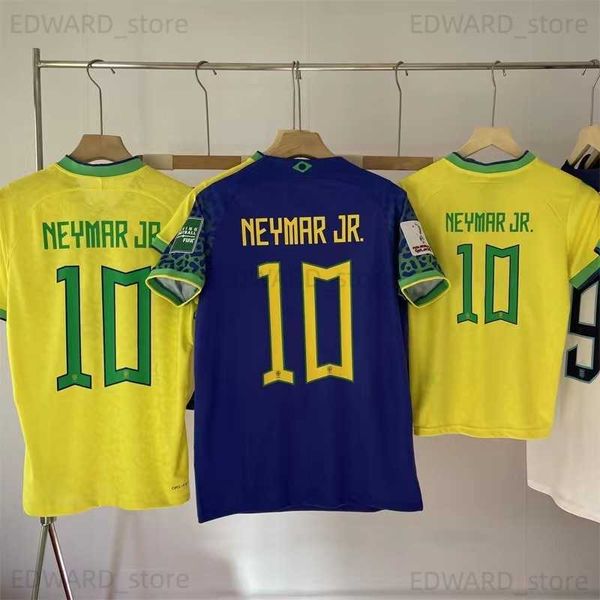 diy t-shirt brazilian jersey men's and women's home and away 2022 world cup away team size 10 neymar short sleeved thai football j, Black
diy t-shirt brazilian jersey men's and women's home and away 2022 world cup away team size 10 neymar short sleeved thai football j, Black