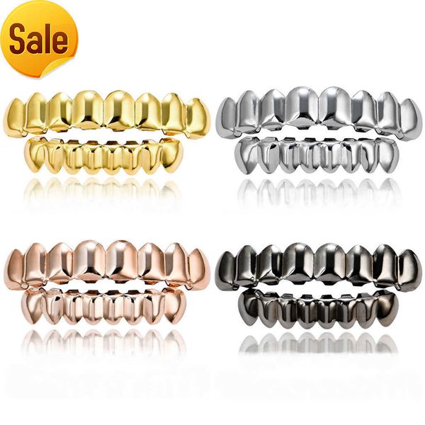 hip hop 8 teeth bottom grillz mold kit luxury 14k gold plated body jewelry gold teeth grillz jewelry for men and women, Silver
hip hop 8 teeth bottom grillz mold kit luxury 14k gold plated body jewelry gold teeth grillz jewelry for men and women, Silver