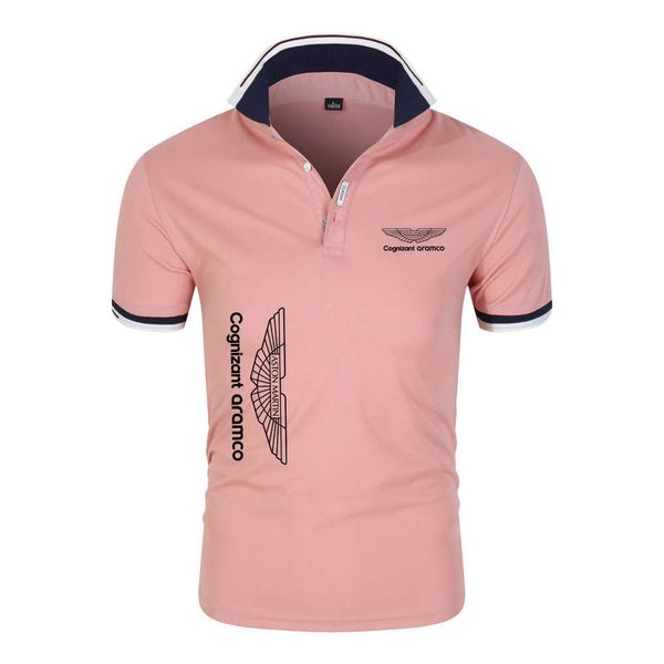 2023 fashion f1 men's polo formula one team aston martin summer casual breathable short sleeve stand collar, White;black
2023 fashion f1 men's polo formula one team aston martin summer casual breathable short sleeve stand collar, White;black