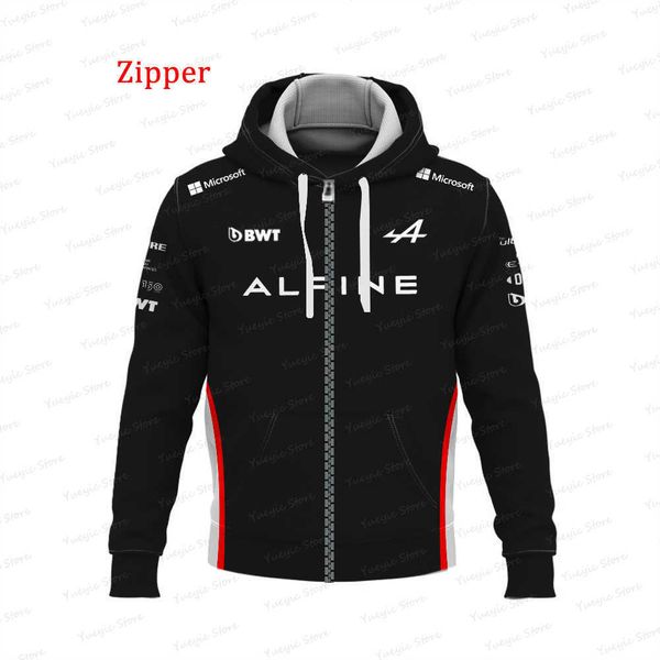2023 fashion f1 men's hoodie jackets sweatshirt formula one team alpine extreme sports event zip harajuku casual children coat, Black;brown
2023 fashion f1 men's hoodie jackets sweatshirt formula one team alpine extreme sports event zip harajuku casual children coat, Black;brown