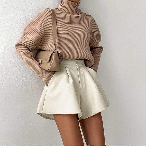 women's shorts loose wide-leg high-waist shorts european and american summer temperament casual commuting all-match retro casual pants, White;black
women's shorts loose wide-leg high-waist shorts european and american summer temperament casual commuting all-match retro casual pants, White;black