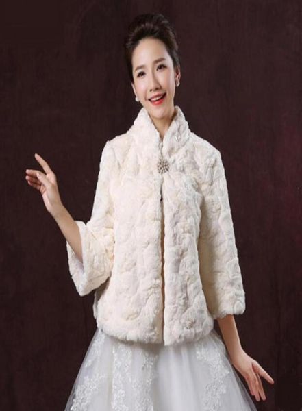 champagne faux fur bridal shrug bolero cape stole 34 sleeves jacket coat perfect for winter wedding bride bridesmaid 9128828, White
champagne faux fur bridal shrug bolero cape stole 34 sleeves jacket coat perfect for winter wedding bride bridesmaid 9128828, White