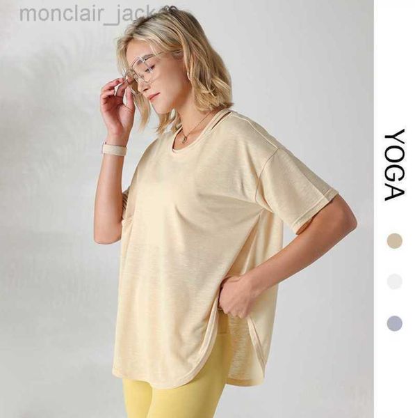 desginer alo yoga t shirt summer suit women's leisure slim fitness short sleeve breathable quick drying fake two piece sports 23ss, White
desginer alo yoga t shirt summer suit women's leisure slim fitness short sleeve breathable quick drying fake two piece sports 23ss, White
