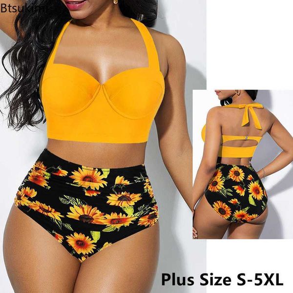 women's plus size swimwear plus size 4xl 5xl women push up bikini set high waisted swimsuit floral bathing suit swimwear summer bathing, Black
women's plus size swimwear plus size 4xl 5xl women push up bikini set high waisted swimsuit floral bathing suit swimwear summer bathing, Black
