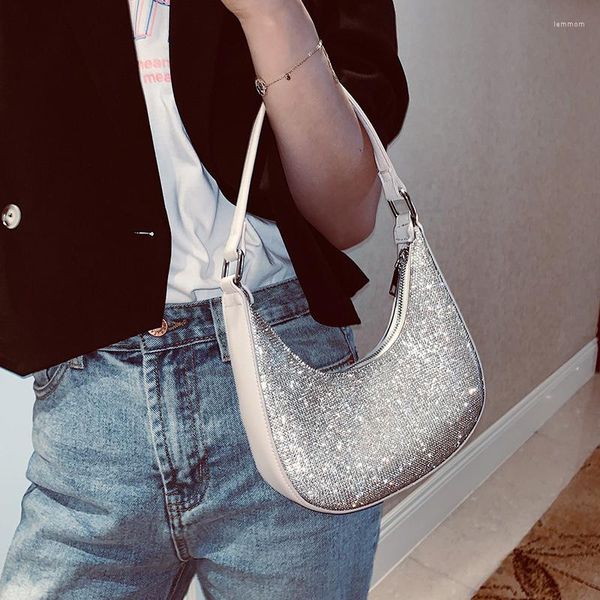 evening bags women's pu underarm bag summer korean personalized bright diamond chains shoulder casual versatile crossbody
evening bags women's pu underarm bag summer korean personalized bright diamond chains shoulder casual versatile crossbody
