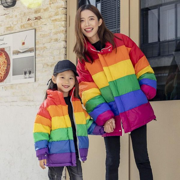 leather needbo winter coat hooded parka coat rainbow clothes girl cotton outwear warm thick casual hooded jacket clothing streetwear, Black
leather needbo winter coat hooded parka coat rainbow clothes girl cotton outwear warm thick casual hooded jacket clothing streetwear, Black