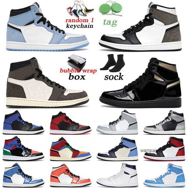 with original box men women jumpman 1 basketball shoes 1s black metallic gold university blue dark mocha hyper royal outdoor mens trainer
with original box men women jumpman 1 basketball shoes 1s black metallic gold university blue dark mocha hyper royal outdoor mens trainer
