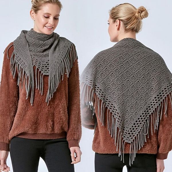 sarongs fashion solid color air conditioning warm wool knitted shawl women winter cold cashmere fringed flower hollow triangle scarf t78 230, Blue;gray
sarongs fashion solid color air conditioning warm wool knitted shawl women winter cold cashmere fringed flower hollow triangle scarf t78 230, Blue;gray