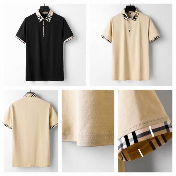 new designer men's t-shirts fashion casual high-grade 100% cotton breathable wrinkle resistant slim commercial clothing street lapel sh, White;black
new designer men's t-shirts fashion casual high-grade 100% cotton breathable wrinkle resistant slim commercial clothing street lapel sh, White;black