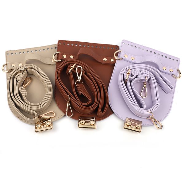 bag parts accessories handmade leather bag set sewing bag leather cover with holes bag strap diy accessories for knitting backpack women han, Black
bag parts accessories handmade leather bag set sewing bag leather cover with holes bag strap diy accessories for knitting backpack women han, Black