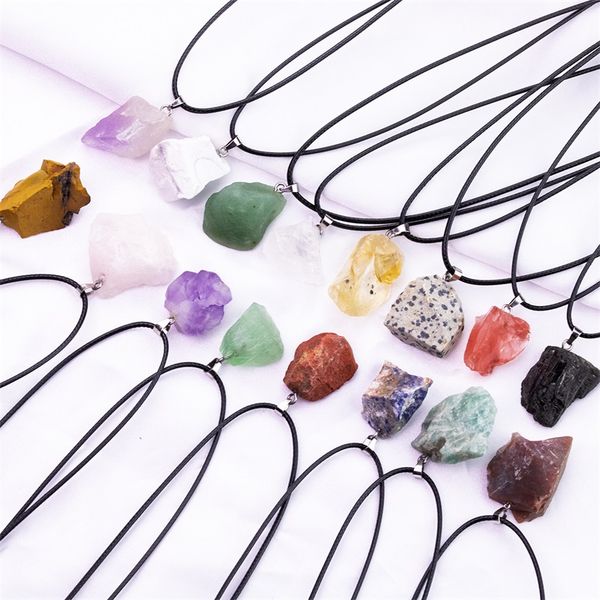 natural raw fluorite amethyst crystal pendant necklace energy stone healing meditation yoga gift wholesale, Silver
natural raw fluorite amethyst crystal pendant necklace energy stone healing meditation yoga gift wholesale, Silver