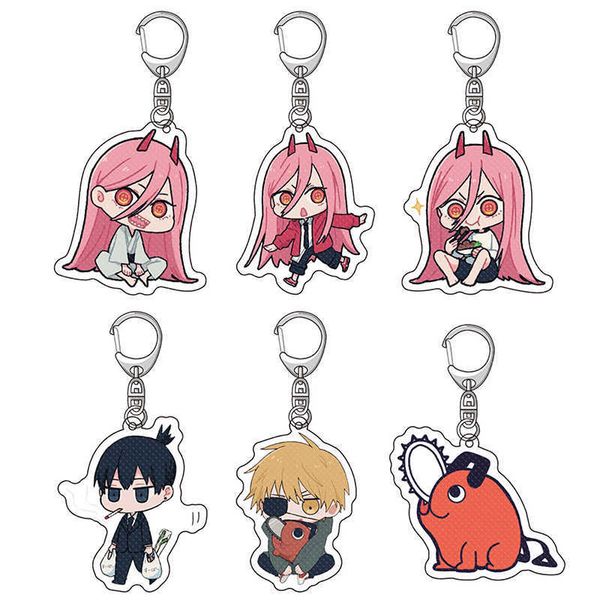keychains popular manga chainsaw man anime keychain pochita power angel key chain bag pendant double sided acrylic keyring fans collection j, Silver
keychains popular manga chainsaw man anime keychain pochita power angel key chain bag pendant double sided acrylic keyring fans collection j, Silver