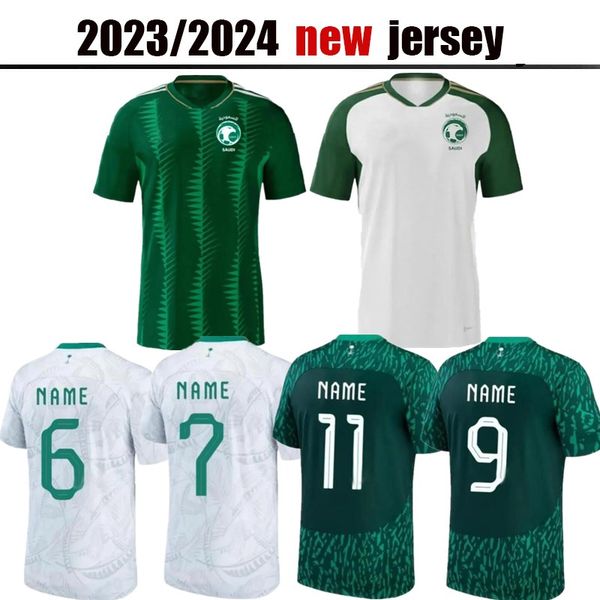 2023 2024 soccer jerseys saudi arabia soccer jerseys firas salman salem abdulelah saleh fahad world football shirt 22 23 24 national team, Black;yellow
2023 2024 soccer jerseys saudi arabia soccer jerseys firas salman salem abdulelah saleh fahad world football shirt 22 23 24 national team, Black;yellow