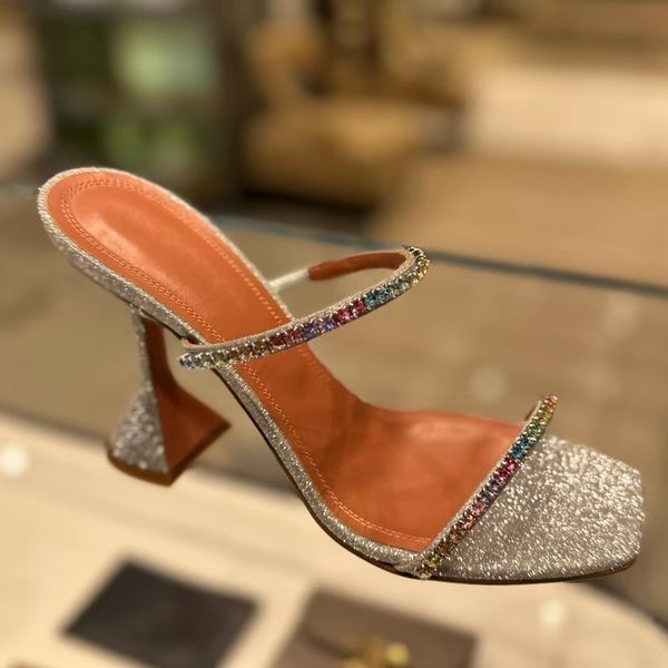 sandals amina fashion muaddi slippers crystal rhinestone accessories womens shoes 9.5cm high heeled party slipper narrow band roman sandal 3, Black
sandals amina fashion muaddi slippers crystal rhinestone accessories womens shoes 9.5cm high heeled party slipper narrow band roman sandal 3, Black