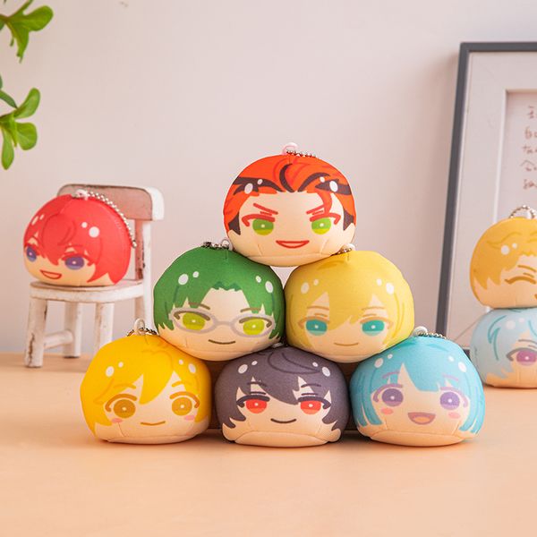 keychains lanyards anime omanjuu chain man ensemble stars chain women holder couples ring pendant cartoon game pillow ring 230508, Silver
keychains lanyards anime omanjuu chain man ensemble stars chain women holder couples ring pendant cartoon game pillow ring 230508, Silver